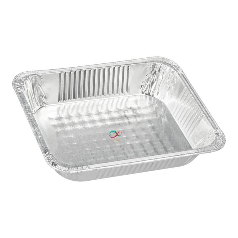 Square Foil Baking Plate 1 Square Foil Baking Plate